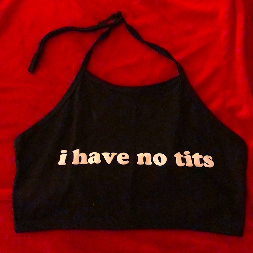 Funny yet cute crop top